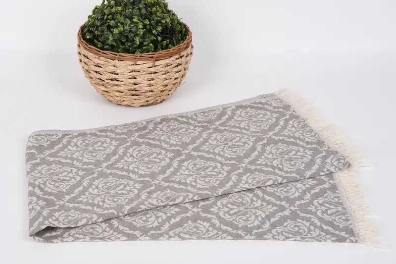 Monogrammiertes Handtuch, türkisches Handtuch, personalisiertes Geschirrtuch, Fitnesstuch, Trauzeuggeschenk, 40x24 Baumwoll -Barocktuch, Geschenke für ihn - 4