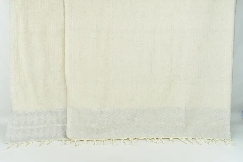 Bridesmaid Favors, Turkish Beach Blanket, Shower Curtain, Throw Blanket, Tablecloth, Organic Throw, 100x88 Linen Kilim Design Towel, Turkish Blanket - 7