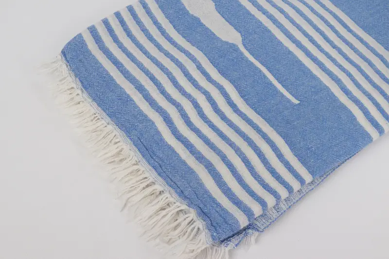 Turkish Towel Beach, Gift For Coworker, 70x36 Cotton Striped Towel, Bridesmaid Gift Towel, Bachelorette Party Items, Home Decor Gifts, Wedding Towel - 7