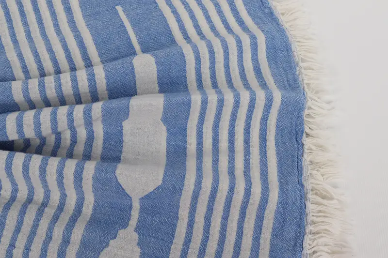 Turkish Towel Beach, Gift For Coworker, 70x36 Cotton Striped Towel, Bridesmaid Gift Towel, Bachelorette Party Items, Home Decor Gifts, Wedding Towel - 8