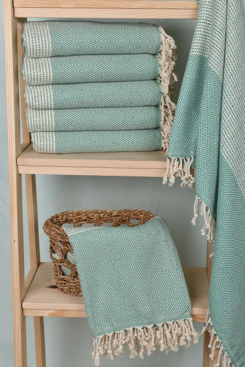 Custom Wedding Gifts, 70x40 Cotton Chevron Towel, Handmade Gift, Personalized Towel Gift, Turkish Towel USA, Spa Towel, Best Friend Christmas Gift - 3