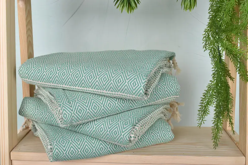 Custom Wedding Gifts, 70x40 Cotton Chevron Towel, Handmade Gift, Personalized Towel Gift, Turkish Towel USA, Spa Towel, Best Friend Christmas Gift - 7
