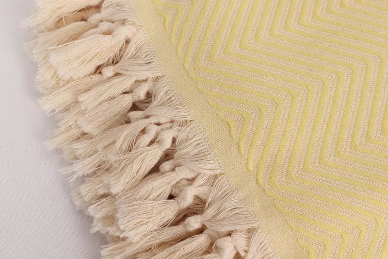 Organic Throw, Bachelorette Favor, 92x80 Cotton Diamond Towel, Bridal Shower Gift, Boho Throw Blankets, Custom Wedding Gifts, Turkish Blanket Queen - 7
