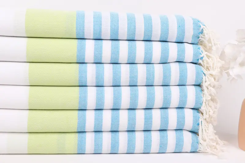 Wedding Gift Ideas, Custom Bath Towel, Best Friend Wedding Gift, 70x40 Cotton Striped Towel, Turkish Towel USA, Beach Towel Bulk, Wedding Favors - 3