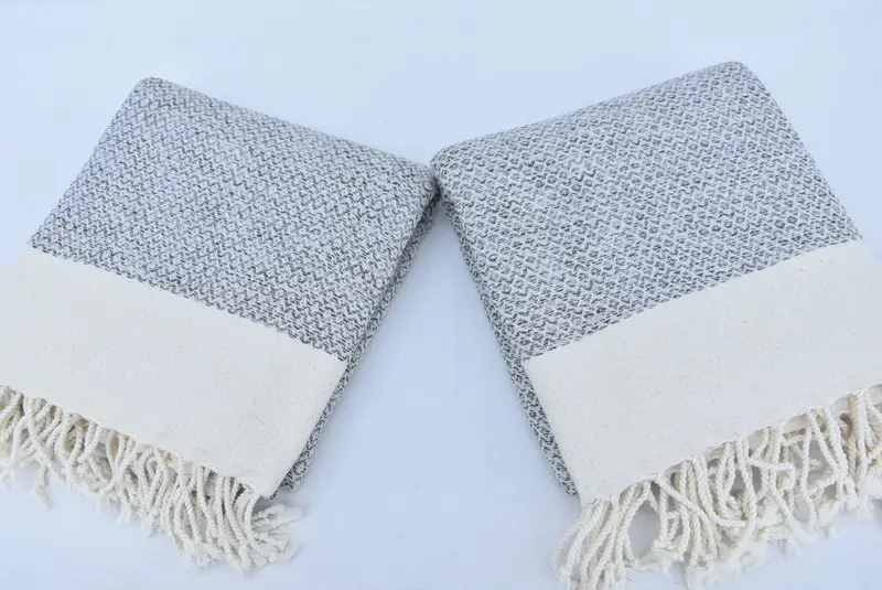 Absorbent Turkish peshtemal towel for beach use, Valentines Gift, 76x36 Cotton Diamond Towel, Organic towel, Gifts For Him, Turkish towel - 4