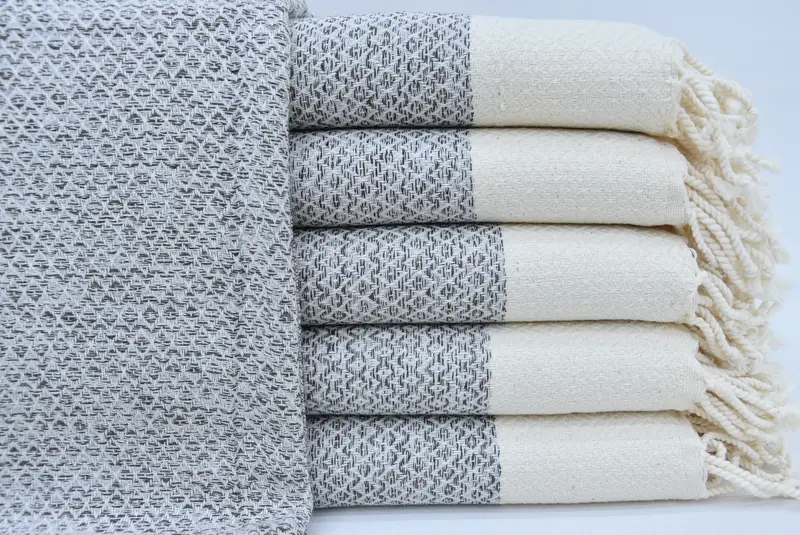 Absorbent Turkish peshtemal towel for beach use, Valentines Gift, 76x36 Cotton Diamond Towel, Organic towel, Gifts For Him, Turkish towel - 1