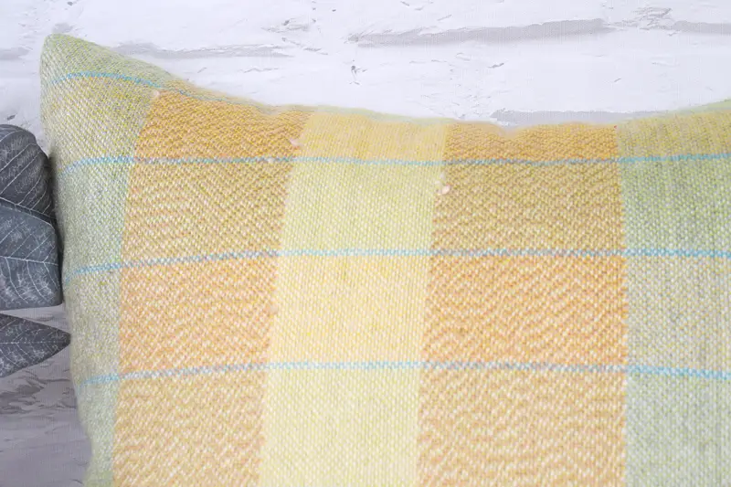 Pillow for Couch, 20x20 Orange Pillow Sham, Pillow, Armchair Pillow Cover, Kilim Pillow, Handmade Kilim Cushion, Colorful Cushion Cover - 2