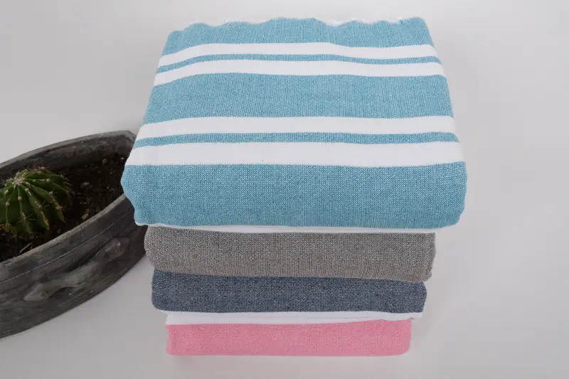 Gym Towel, Housewarming Gift, Gifts For Him, Bachelorette Party Favors, 68x36 Cotton Striped Terry Towel, Wedding Day Gift For Bride, Spa Gift Towel - 5