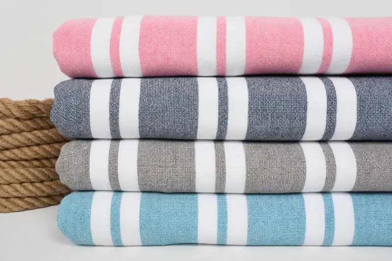 Gym Towel, Housewarming Gift, Gifts For Him, Bachelorette Party Favors, 68x36 Cotton Striped Terry Towel, Wedding Day Gift For Bride, Spa Gift Towel - 2