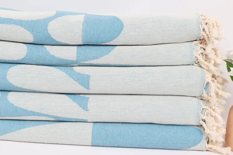 Personalized Gifts, Turkish Blanket, Aesthetic Blanket, 100x80 Cotton Turtle Design Towel, Home Decor Blankets, Family Gift Basket, Bridesmaid Gifts - 4