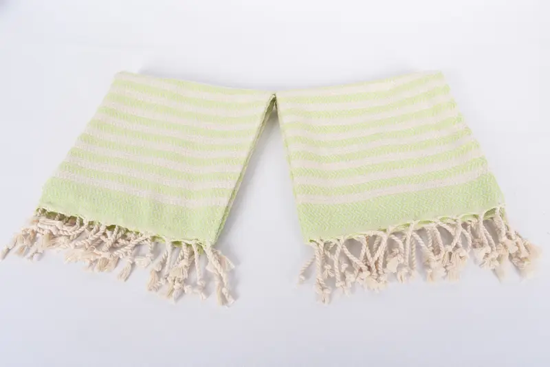 Monogramm Handtuch, personalisiertes Handtuch, Geschenkboxen Geschirrtücher, 40x18 Baumwoll -Chevron -Handtuch, monogrammiertes Handtuch, Weihnachtsgeschenke, Brautjungferngeschenk - 6