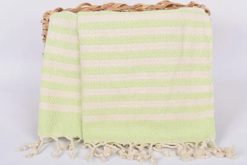 Monogramm Handtuch, personalisiertes Handtuch, Geschenkboxen Geschirrtücher, 40x18 Baumwoll -Chevron -Handtuch, monogrammiertes Handtuch, Weihnachtsgeschenke, Brautjungferngeschenk - 5