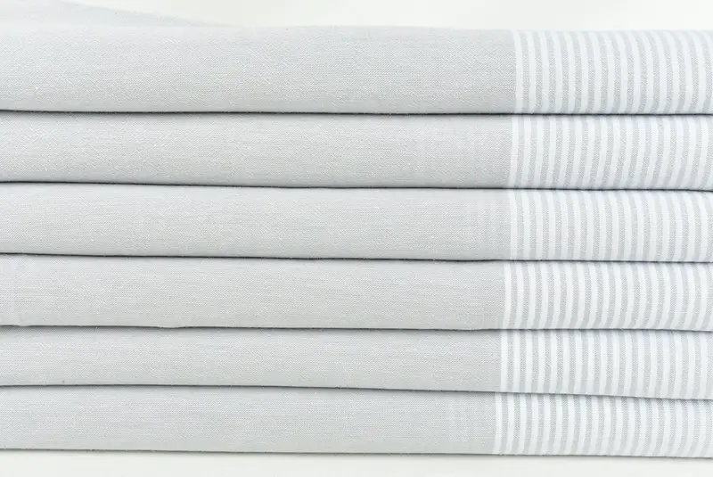Towel With Name, Lightweight towel, 80x36 Cotton Striped Towel, Bachelor Gift, Summer Gift, Peshtemal Towel, Thin and lightweight Turkish peshtemal - 2