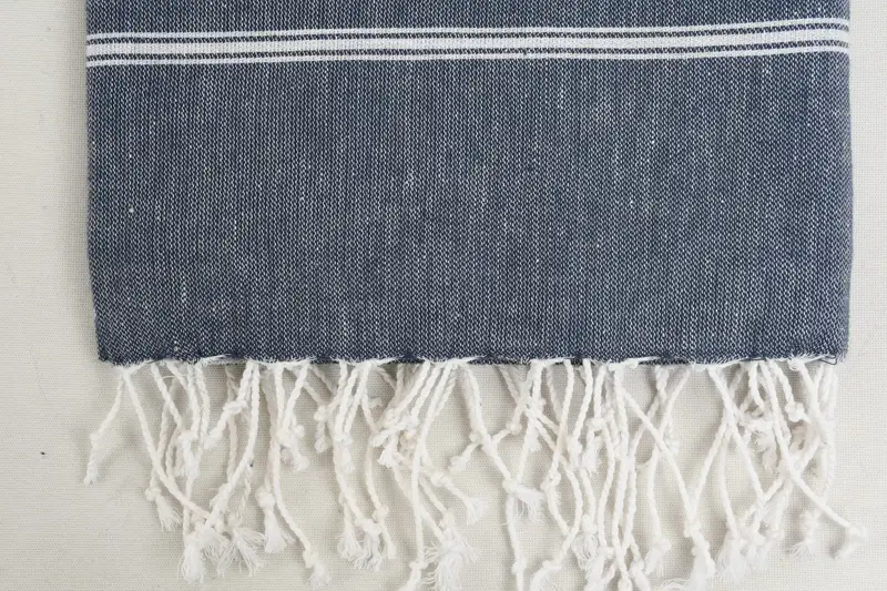 Home Decor Gifts, Fouta towel, Gift Towel, Soft and absorbent Turkish towel, Soft towel, 76x40 Cotton Striped Towel, Beach Towel Monogram, Spa Towel - 5