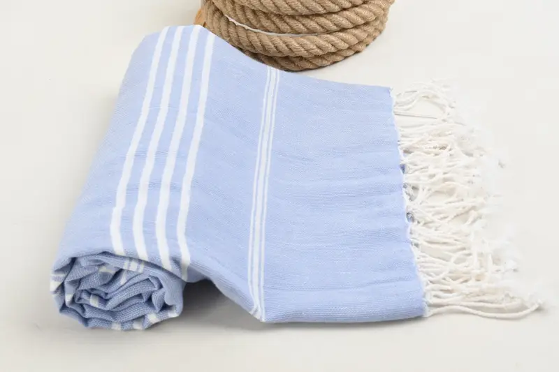 Home Decor Gifts, Fouta towel, Gift Towel, Soft and absorbent Turkish towel, Soft towel, 76x40 Cotton Striped Towel, Beach Towel Monogram, Spa Towel - 8