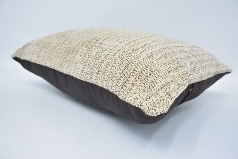 16x24 Beige Cushion, Interior Designer Pillow, Kilim Pillow Cover, Living Room Throw Cushion Case, Nomadic Cushion Case, Kilim Cushion Sham, Pillow - 6