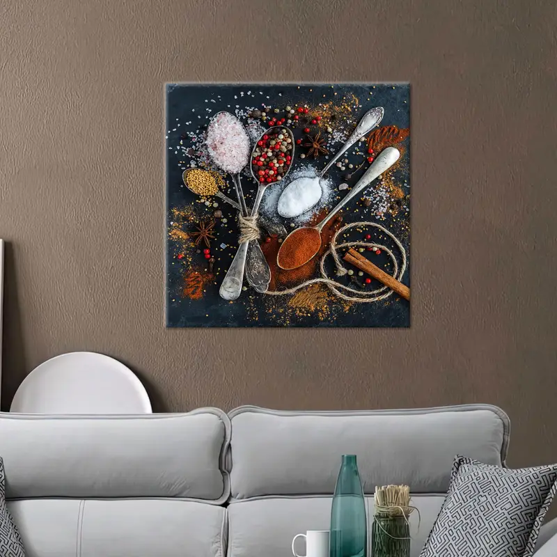 トレンディなスパイス ダイニング ルーム キャンバス: お母さんへのパーソナライズされたギフト