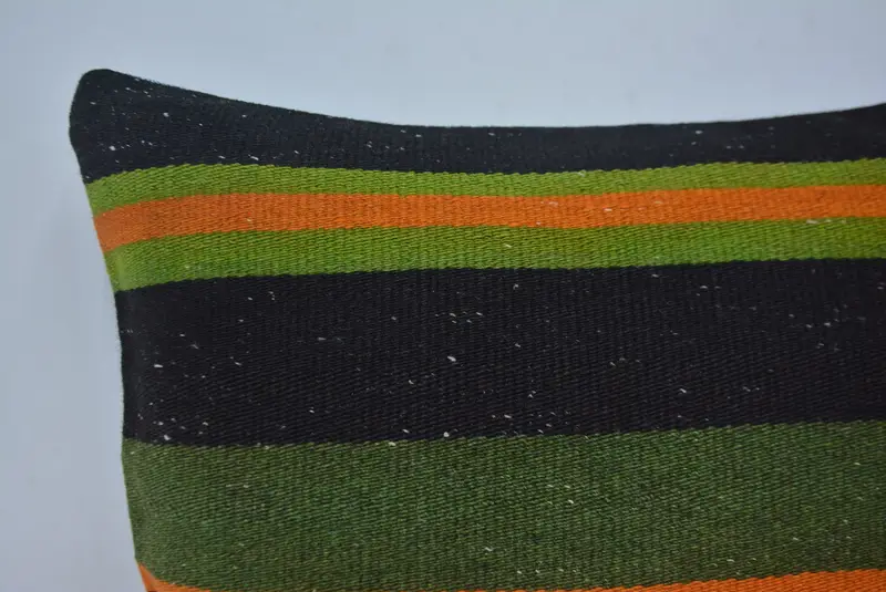 Floor Cushion Case, Garden Pillow Cover, Home Decor Pillow, 16x16 Green Pillow Case, Throw Kilim Pillow, Boho Pillow Sham Cover, Cushion - 2
