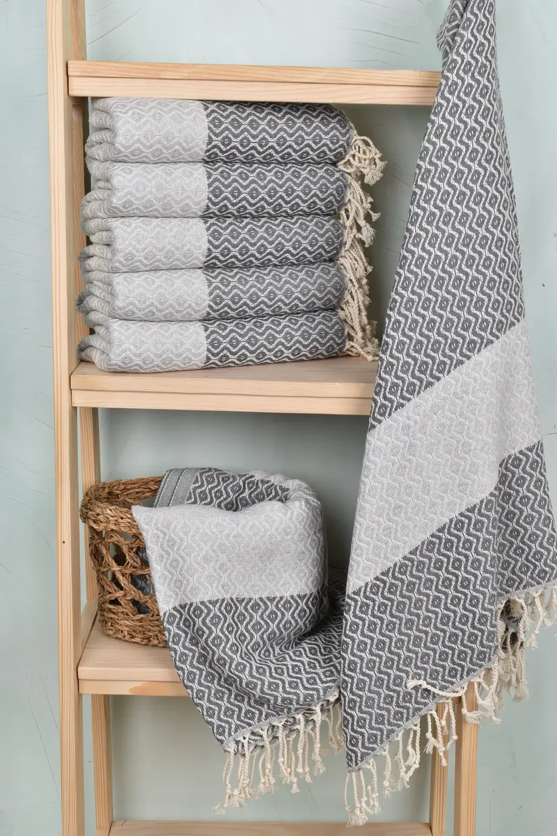 Sand-resistant towel, Pool Towels, Personalised Gift, 70x40 Cotton Striped Towel, Bachelorette Party Gifts Bridesmaids, Quick-dry towel - 3