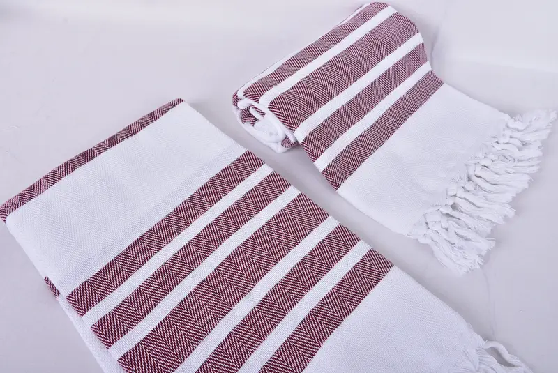 Decorative Towel, Organic towel, Bachelorette Gifts, Bachelorette Towel, Personalized Gifts, 70x40 Cotton Herringbone Towel, Gift For Boyfriend - 7