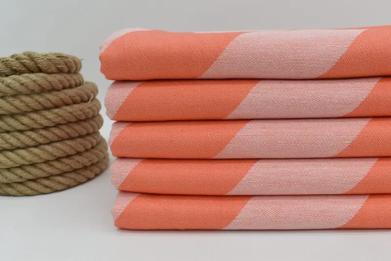 Monogram Turkish Bath Towel, 70x40 Cotton Zigzag Design Towel, Beach towel, Custom Towel, Bachelorette Party Gift, Best Friend Christmas Gift - 3