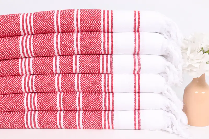Anniversary Gift For Her, Wedding Gift Kitchen Towel, Turkish Hand Towel, Personalized Gift, 40x18 Cotton Diamond Towel, Personalized Hand Towel - 3