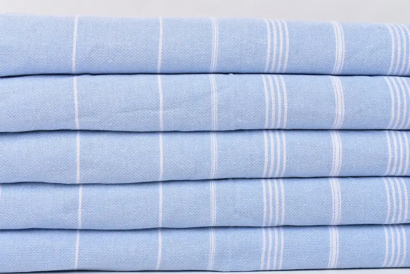 Personalized Hand Towel, Wedding Gift, Birthday Gift, 38x18 Cotton Striped Towel, Summer Gift, Bachelorette Towel, Bridal Shower Gift, Kitchen Towel - 2