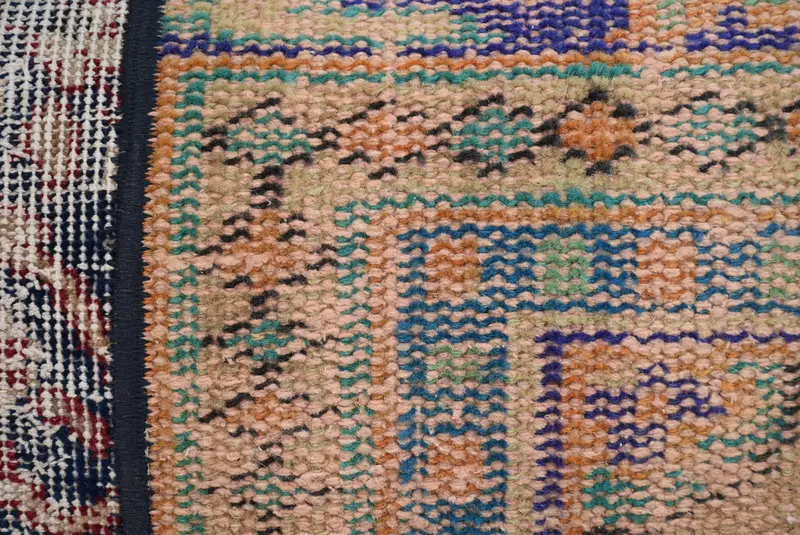 Antique Pillows, Comfy Throw Cushion, Tapestry Pillow Sham, Pillow, Kilim Pillow Cover, Boho Pillow Sham Cover, Natural Cushion, 12x24 Blue Cushion - 3