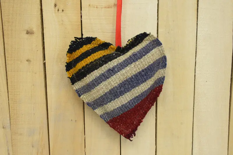 Bohemian Round Coasters, Red and Bronze Coaster Set