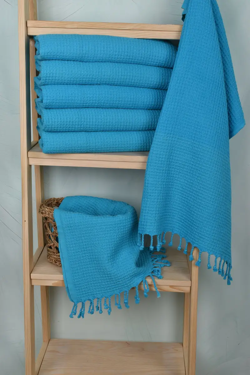 Organic Tea Towel, Organic Towel, Turkish Towel Hand Towel, 40x20 Cotton Waffle Towel, Merry Christmas Gifts, Wedding Gift, Personalized Hand Towel - 3