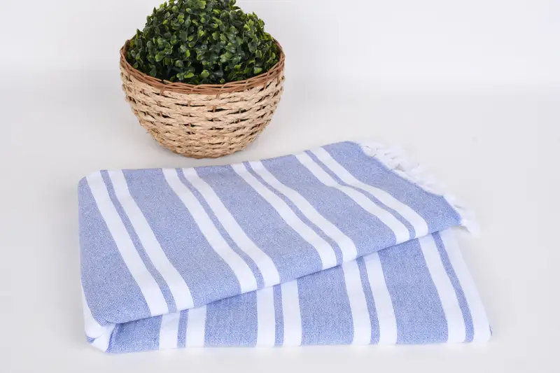 Turkish beach towel, 68x36 Cotton Striped Terry Towel, Gift Towel, Personalized Bridesmaid Beach Towel, Turkish towel, Gym Towel, Embroidered Towel - 4