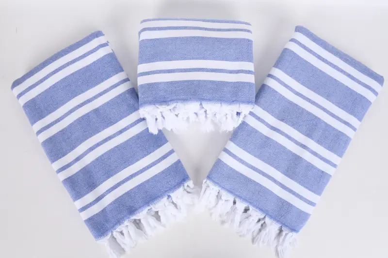 Turkish beach towel, 68x36 Cotton Striped Terry Towel, Gift Towel, Personalized Bridesmaid Beach Towel, Turkish towel, Gym Towel, Embroidered Towel - 6