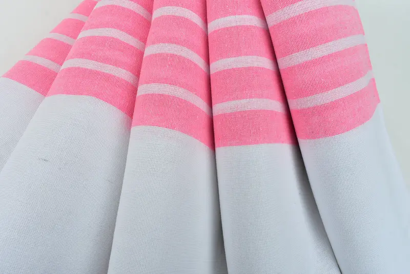 Quick-dry peshtemal, Gift For The Home Decor, Spa Towel, Turkish hand towel, Maid Of Honor Gift, Monogram Beach Towel, 70x40 Cotton Striped Towel - 5
