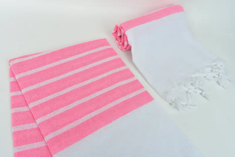 Quick-dry peshtemal, Gift For The Home Decor, Spa Towel, Turkish hand towel, Maid Of Honor Gift, Monogram Beach Towel, 70x40 Cotton Striped Towel - 7