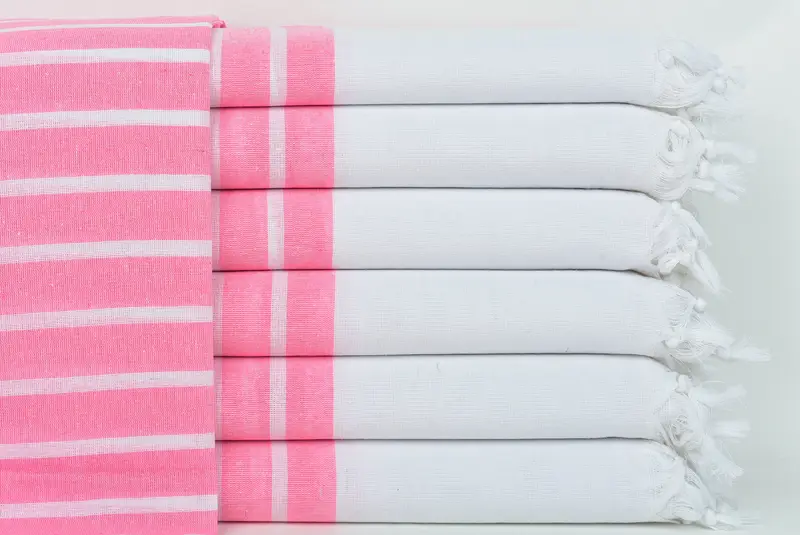 Quick-dry peshtemal, Gift For The Home Decor, Spa Towel, Turkish hand towel, Maid Of Honor Gift, Monogram Beach Towel, 70x40 Cotton Striped Towel - 1