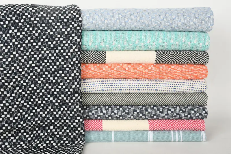 Small Bath Towels, Family Gift, Turkish Hand Towel, 36x18 Linen Set of 10 Towel, Monogrammed Hand Towel, Bachelorette Party Gifts Bridesmaids - 1