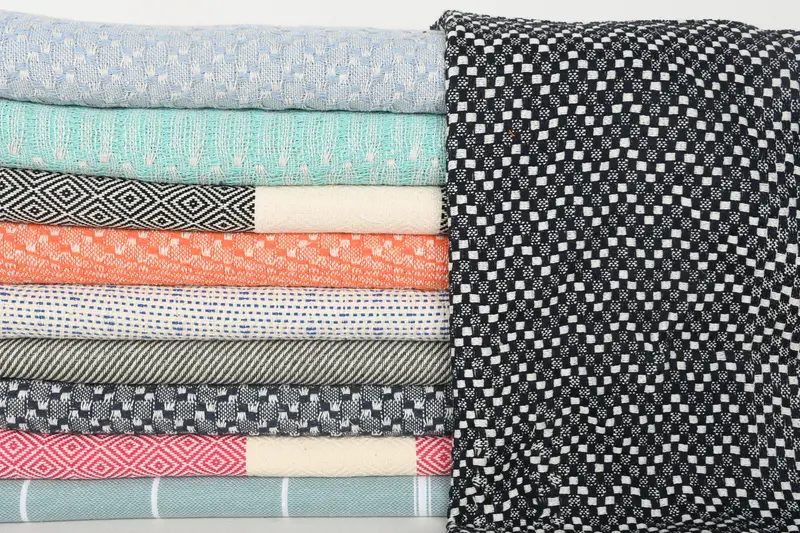 Small Bath Towels, Family Gift, Turkish Hand Towel, 36x18 Linen Set of 10 Towel, Monogrammed Hand Towel, Bachelorette Party Gifts Bridesmaids - 2