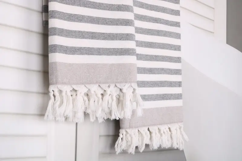 Peshtemal Towel, 68x40 Cotton Striped Terry Towel, Gift For Wedding Day, Bachelor Gifts, Personalised Gift, Bachelor Bachelorette Party Favors - 8