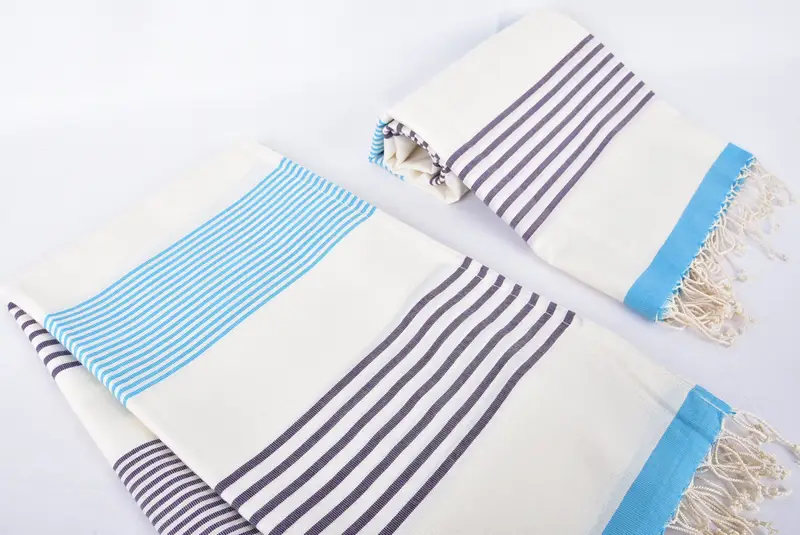 70x40 Cotton Striped Towel, Turkish Towel Beach Towel, Yoga Towel, Halloween Gifts, Turkish beach towel, Turkish Towel USA, Bridal Shower Favors - 7