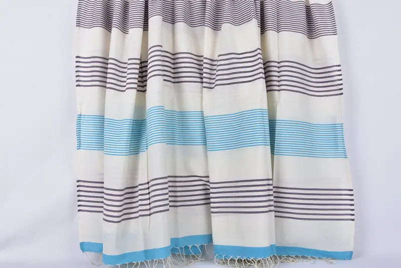 70x40 Cotton Striped Towel, Turkish Towel Beach Towel, Yoga Towel, Halloween Gifts, Turkish beach towel, Turkish Towel USA, Bridal Shower Favors - 8