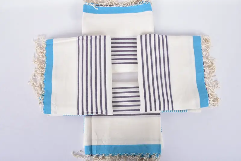 70x40 Cotton Striped Towel, Turkish Towel Beach Towel, Yoga Towel, Halloween Gifts, Turkish beach towel, Turkish Towel USA, Bridal Shower Favors - 6