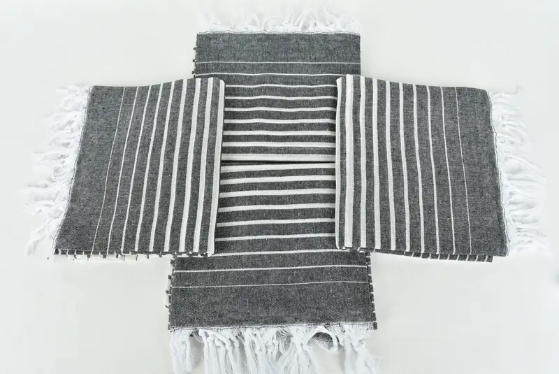 Bridal Shower Gifts, Custom Bath Towel, Turkish bath towel, Cotton towel, Valentines Day Gift For Her, 70x40 Cotton Striped Towel, Turkish Towel USA - 6