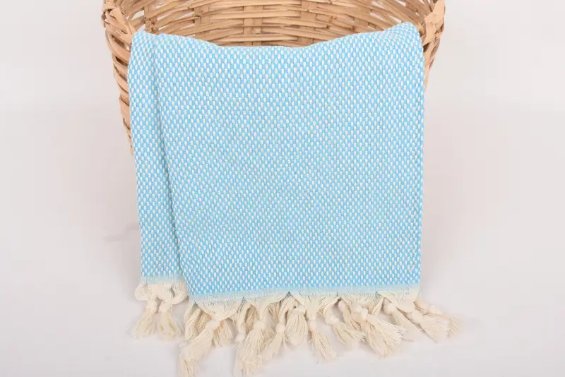 Turkish Towel Monogram, Monogrammed Hand Towel, 40x18 Cotton Polka Dot Towel, Wedding Gift Ideas, Personalized Kitchen Towel, Custom Hand Towel - 5