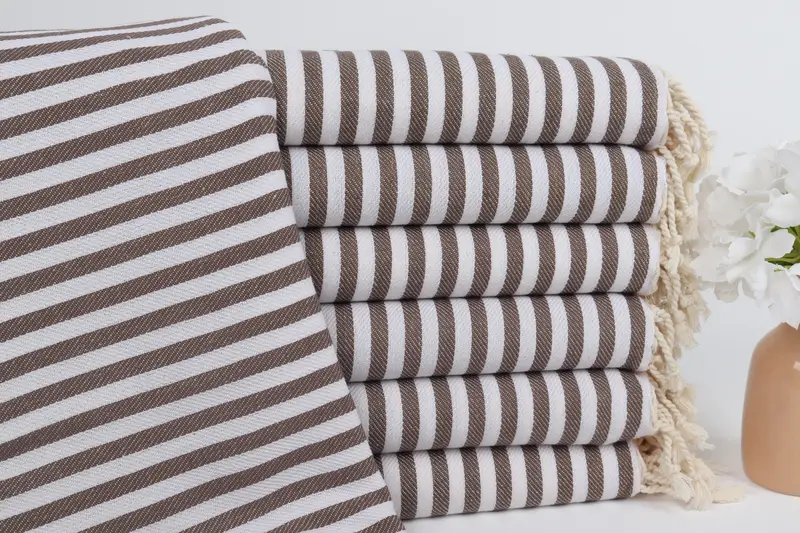 Wedding Favors, Peshtemal Towel, Bath towel, 70x40 Cotton Striped Towel, Bachelorette Party Favors Beach, Florida Bachelorette Party Favors - 1