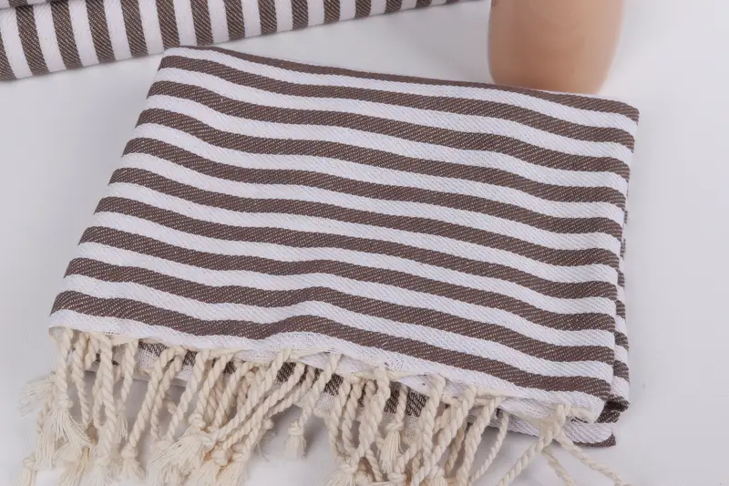 Wedding Favors, Peshtemal Towel, Bath towel, 70x40 Cotton Striped Towel, Bachelorette Party Favors Beach, Florida Bachelorette Party Favors - 5
