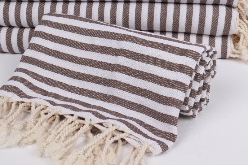 Wedding Favors, Peshtemal Towel, Bath towel, 70x40 Cotton Striped Towel, Bachelorette Party Favors Beach, Florida Bachelorette Party Favors - 4