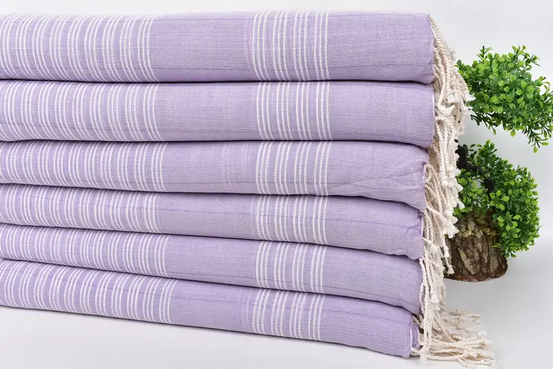 Bachelor Party Gifts, Peshtemal Towel, Bridesmaid Gift, Wedding Towel, Girls Weekend Getaways Ideas, Custom Wedding Gift, 70x40 Cotton Striped Towel - 3