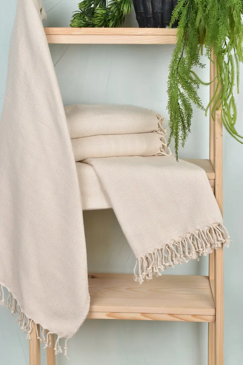 Quick-dry towel, Bathroom Towel, Gym Towel, Beach towel, Peshtemal Towel USA, Decorative Towel, Monogrammed Beach Towel, 70x40 Cotton Chevron Towel - 6