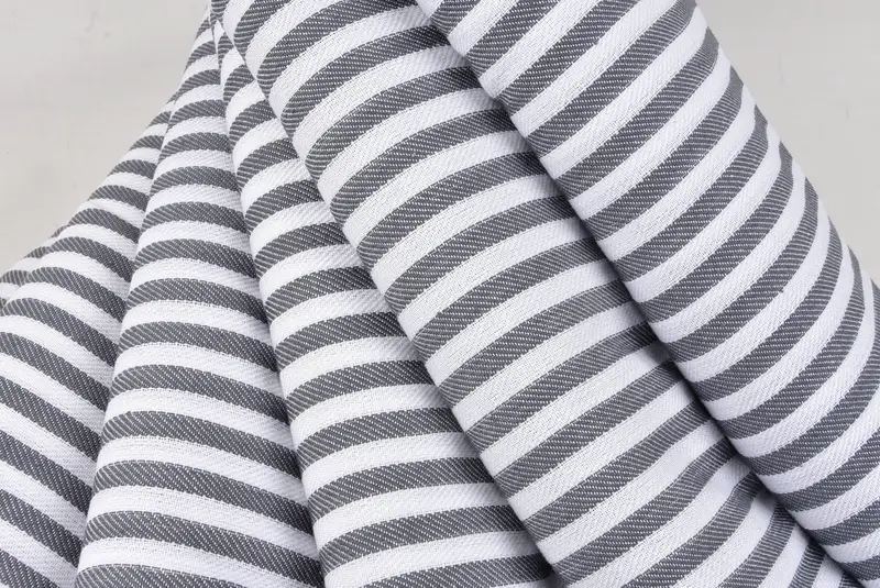 Wedding Favors, Custom Wedding Gifts, Turkish Blanket Queen, Bachelorette Gifts, Anniversary Gift For Her, 104x76 Cotton Striped Towel - 5