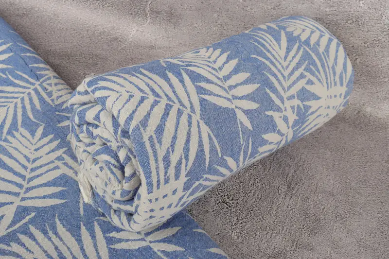 Bridesmaid Proposal Gift, Boho Throw Blankets, 100x80 Cotton Floral Patterned Towel, Gift For Wedding Day, Throw Blanket Couch, Tablecloth - 7